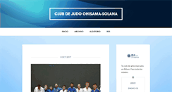 Desktop Screenshot of judobilbao.es